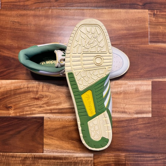 SOLD❗️- Adidas Rivalry Low 86 Crew Green/Hazy Yellow FZ6318 - Size 12.5 - Picture 14 of 16